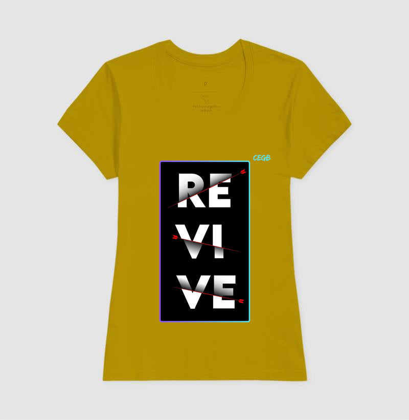 Camiseta básica revive - Carlos ofertas