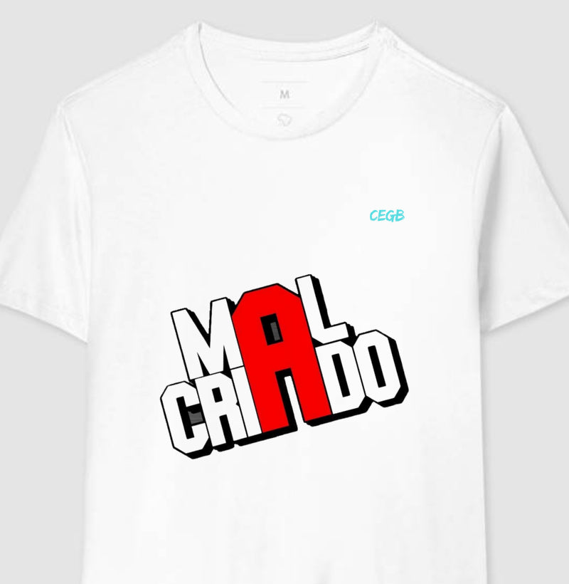 Camiseta básica meme mal criado - Carlos ofertas