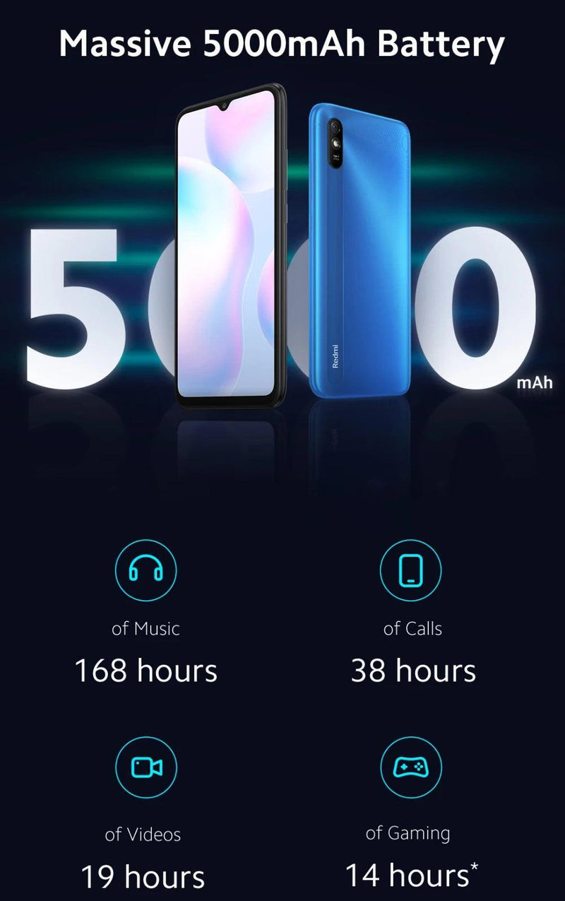 Xiaomi Redmi 9A/9c (smartphone) 5000mAh, 13MP - Carlos Ofertas