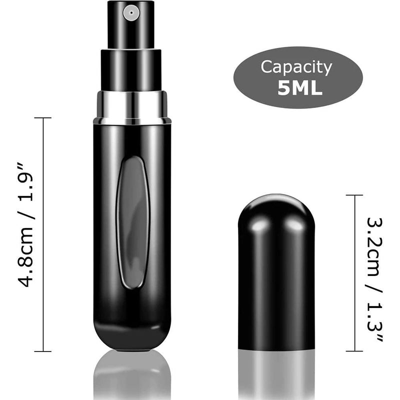 Combo 10 unidades Portátil Mini Perfume Atomizador, Recipiente Líquido para Cosméticos.