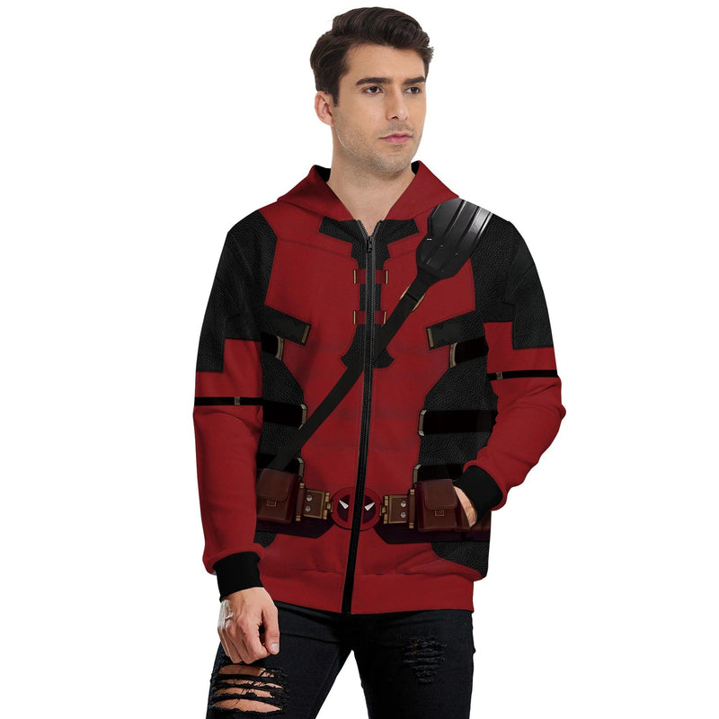 Moletom Poliéster Slim Fit Deadpool - Marvel [Oferta promocional]