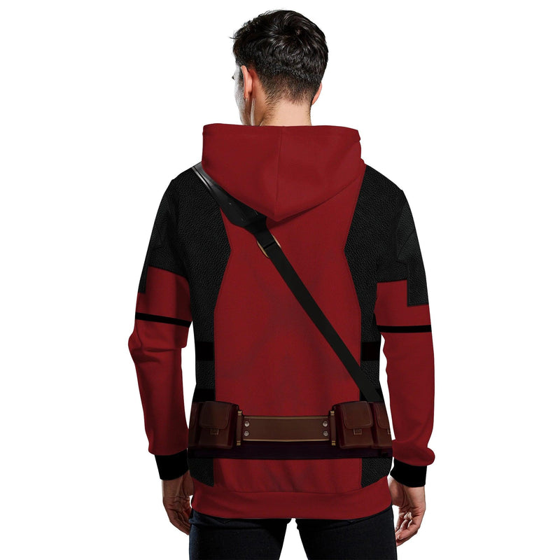 Moletom Poliéster Slim Fit Deadpool - Marvel [Oferta promocional]