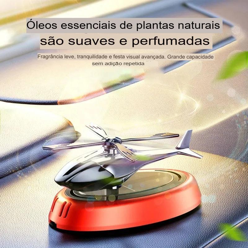 Aromatizador veicular solar [helicóptero] [OFERTA IMPERDIVEL]