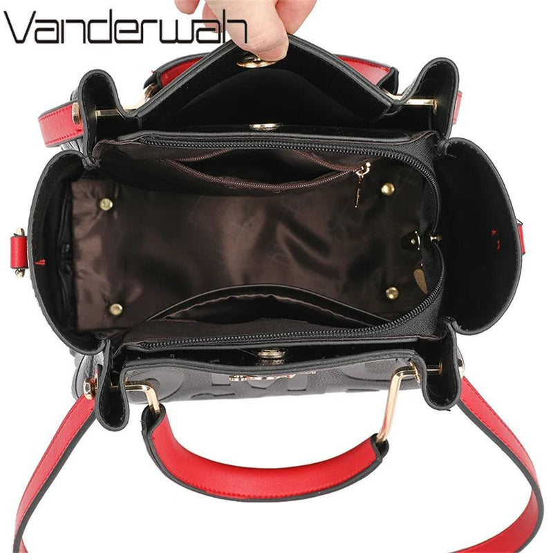 Bolsa VANDERWAH - Estilo e Versatilidade designer em couro