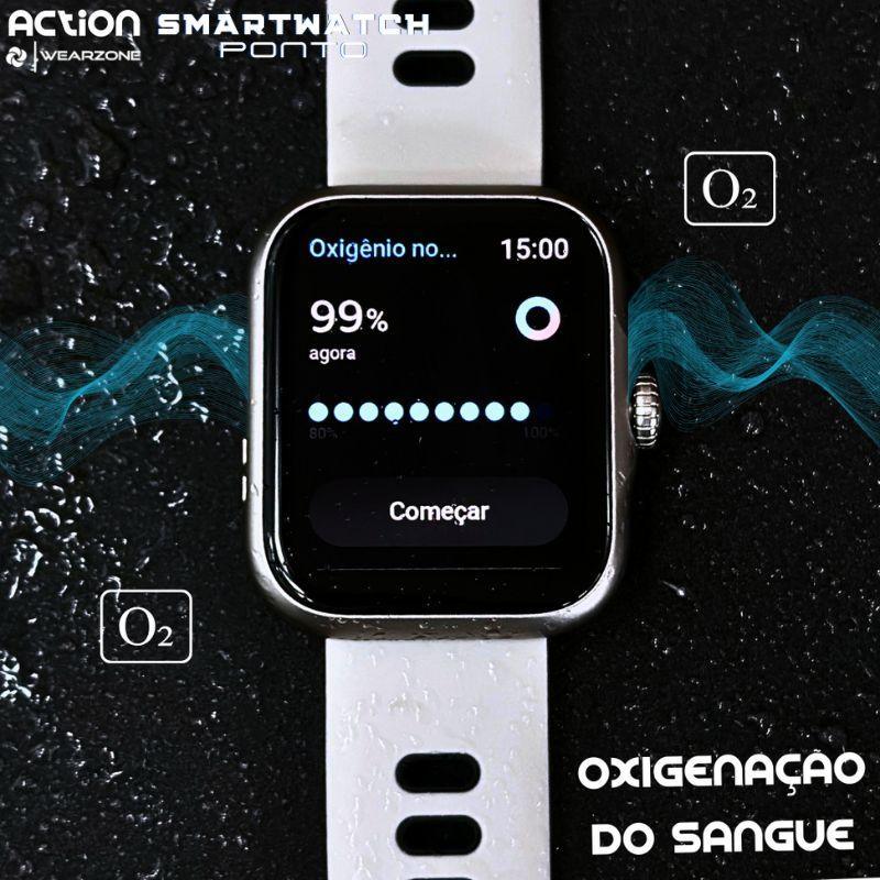 Smartwatch Action A Prova D' Água | Gps E Tela Amoled (alta Perfomance e Exclusivo)