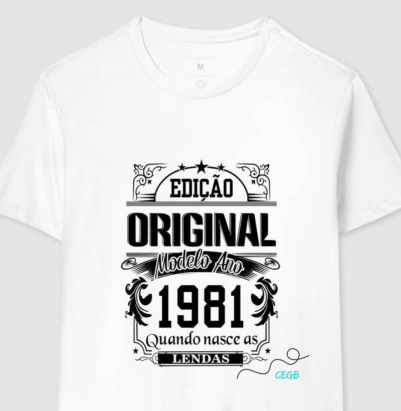 Camiseta básica meme original 1981- Carlos ofertas