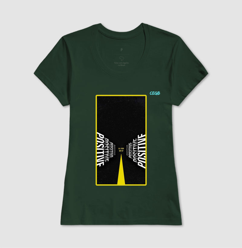 Camiseta básica positivo - Carlos ofertas