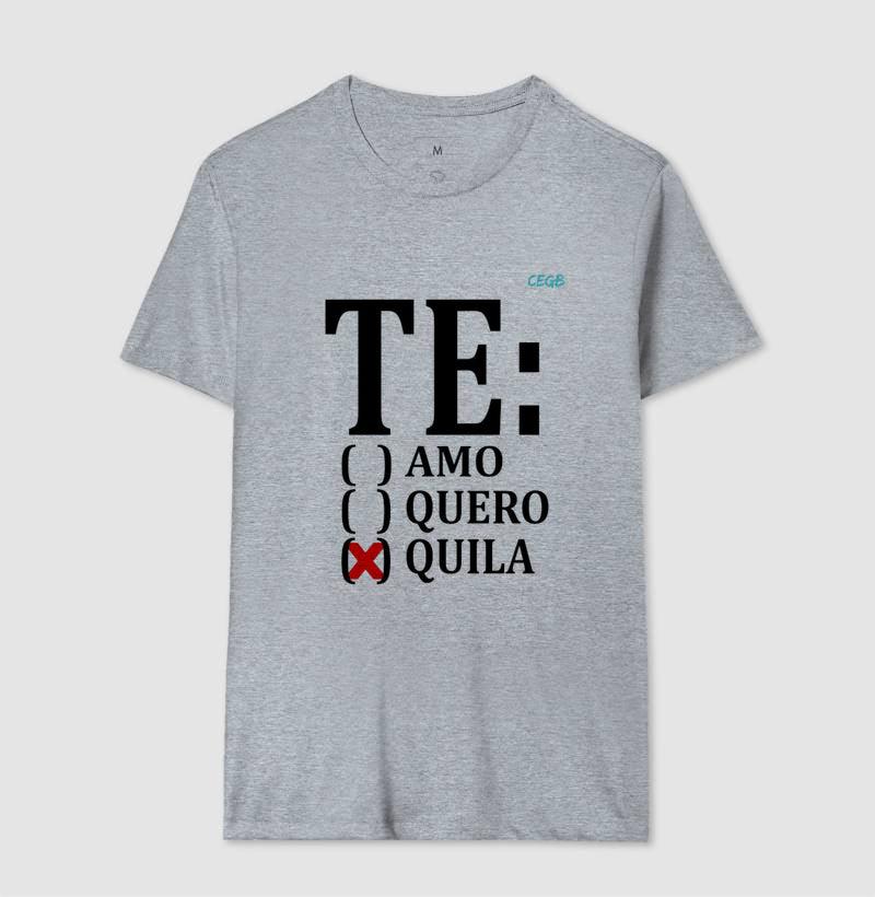 Camiseta te amo