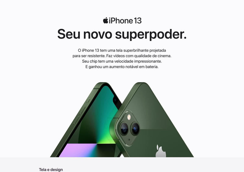 Apple iPhone 13 (128 GB) - preto