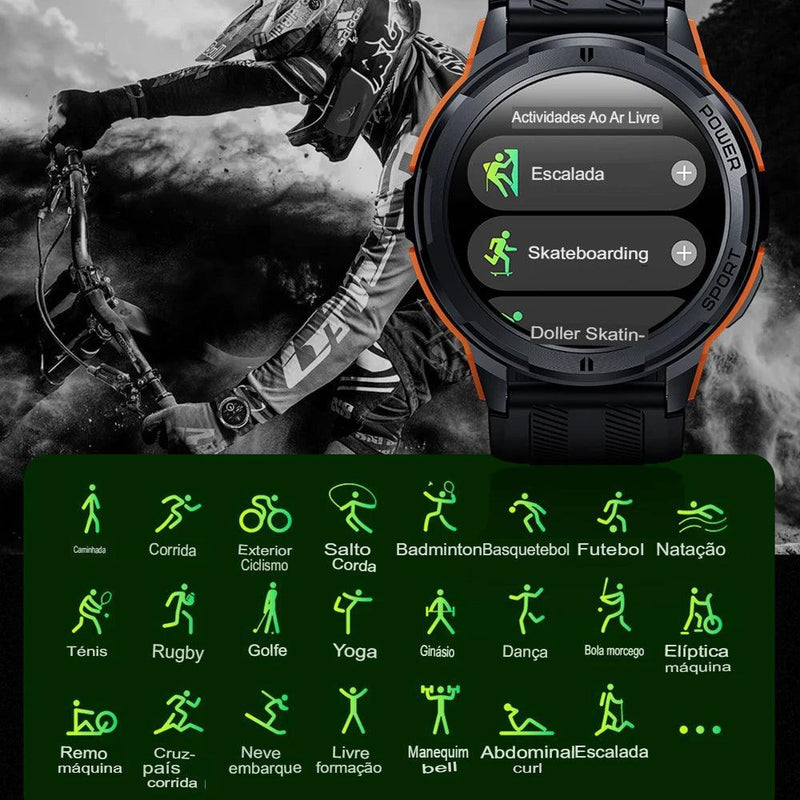 Relógio smartwatch inteligente C25 tela amoled 1.43 I OFERTA IMPERDIVEL I FRETE GRATIS. - Carlos Ofertas