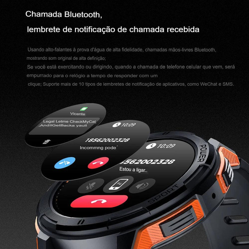 Relógio smartwatch inteligente C25 tela amoled 1.43 I OFERTA IMPERDIVEL I FRETE GRATIS. - Carlos Ofertas