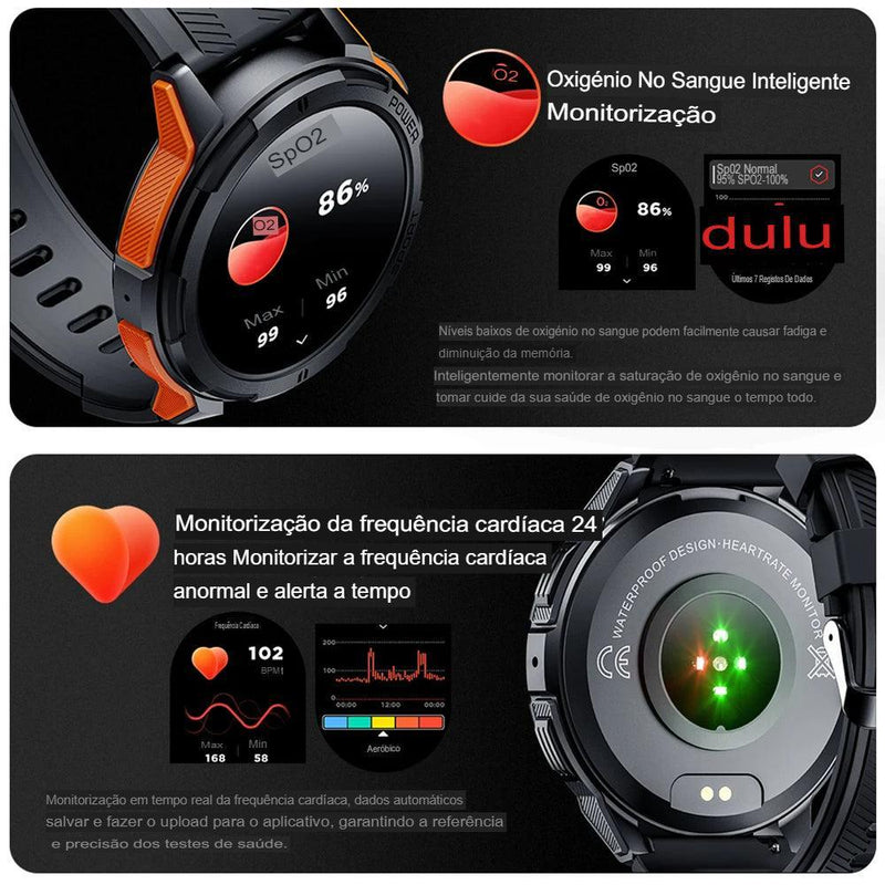 Relógio smartwatch inteligente C25 tela amoled 1.43 I OFERTA IMPERDIVEL I FRETE GRATIS. - Carlos Ofertas